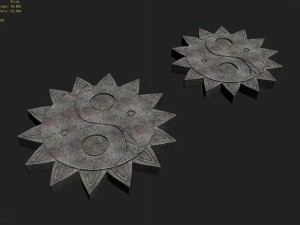 gang construction - gossip stone station 3D Model