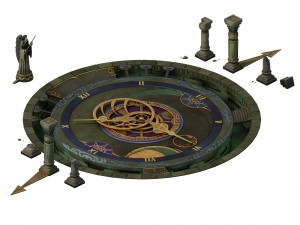 gang building - city gate 3D Model