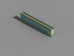 gang construction - city walls 3D Model