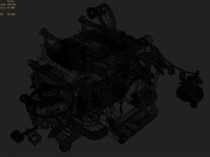 gang construction - primary quartermaster library 3D Model