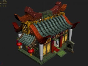 gang building - primary room Modelo 3D