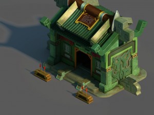 gang building - junior loyalty hall 3D मॉडल