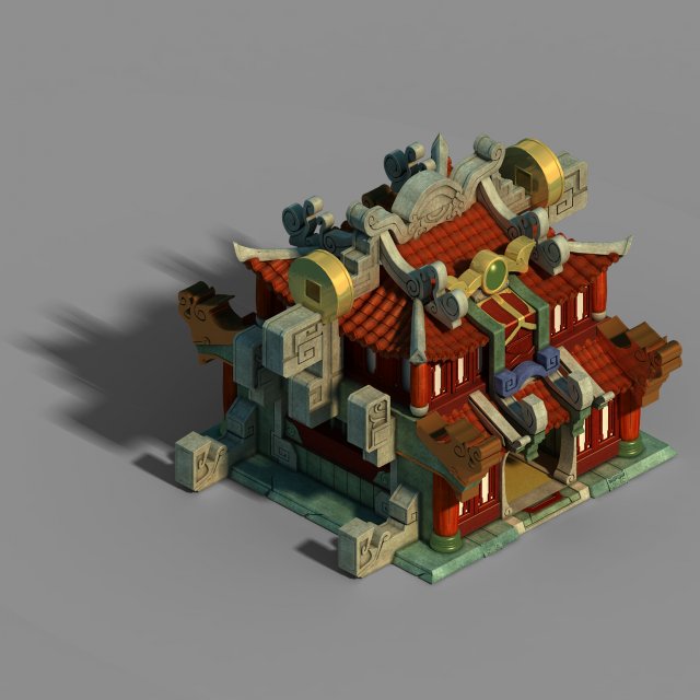 gang construction - senior vault Modelo 3D .c4d .max .obj .3ds .fbx .stl .blend 