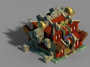 gang construction - senior vault Model 3D