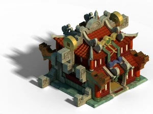gang construction - senior vault 3D Model