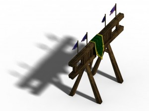 gang construction - wood shelf 3D मॉडल