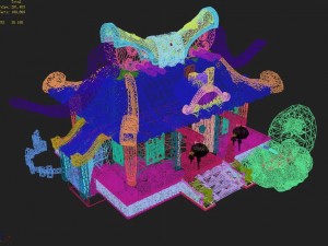 gang building - intermediate room 3Dモデル