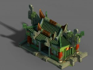 gang building - intermediate loyalty church 3D Model