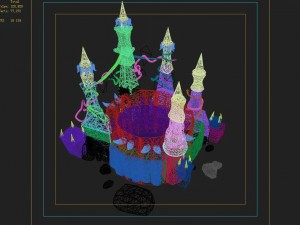gangs demon cave - wishing well 3D मॉडल