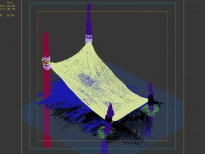fabric shed - chai dui - firewood 3D 模型