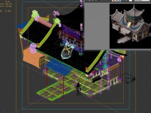 city - building - armor shop 2702 3D 모델