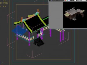 city - building - armor corridor 2701 3D Model