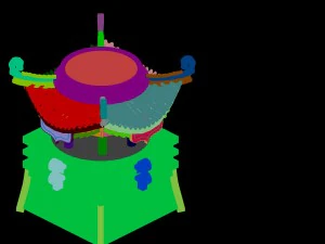 city - architecture - tower block 3D Model