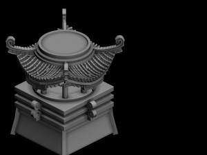 city - architecture - tower block 3D 模型