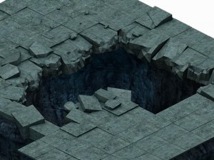 underground - palace - the ground 01 3D Model
