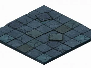 underground - palace - the ground 01 3D Model