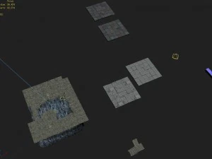 underground - palace - the ground 01 3D Model