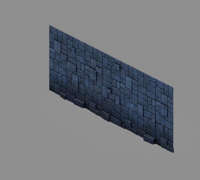 underground - palace - walls 3D Model .c4d .max .obj .3ds .fbx .stl .blend 