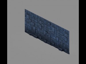 underground - palace - walls 3Dモデル