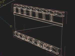 underground - palace - walls 02 3D Model