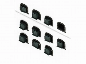 underground - palace - walls 03 3D Model