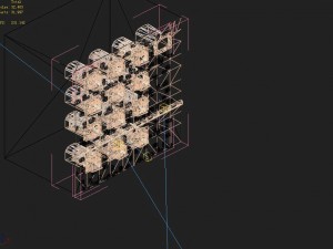 underground - palace - walls 03 3D 模型