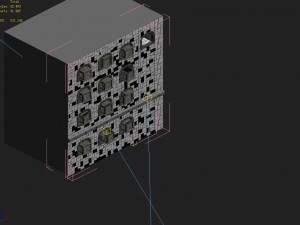 underground - palace - walls 03 3D 模型