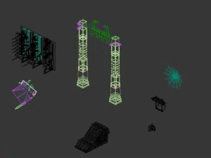 dungeon - arch 32 3D Model