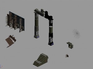 dungeon - arch 32 3D मॉडल