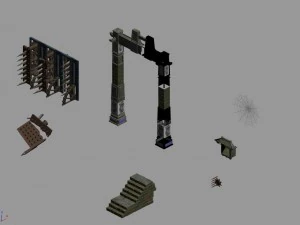 dungeon - arch 32 3D Model
