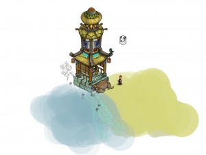 underwater - liuli island - lighthouse 04 Modello 3D