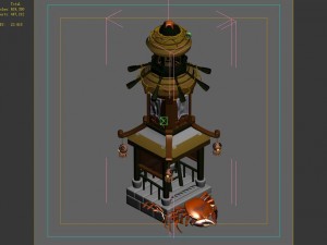 underwater - liuli island - lighthouse 04 Modello 3D