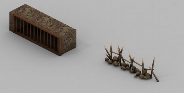 desert - building - house 01 Modello 3D .c4d .max .obj .3ds .fbx .stl .blend 