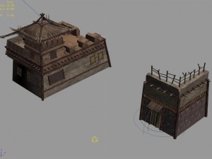 desert - building - store 02 3D Model