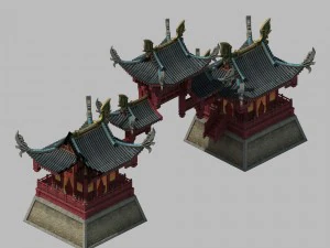 бордель - арка 2701 3D Модель