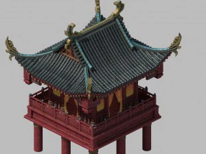 бордель - арка 2701 3D Модель