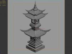 brothel - stone tower 2701 3D मॉडल