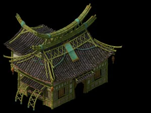 architecture - he shan road house 3D Model