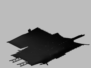 architecture - he shan road house 3Dモデル