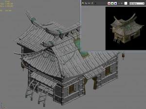 architecture - he shan road house 3D Model