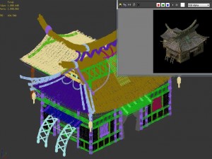 architecture - he shan road house 3Dモデル