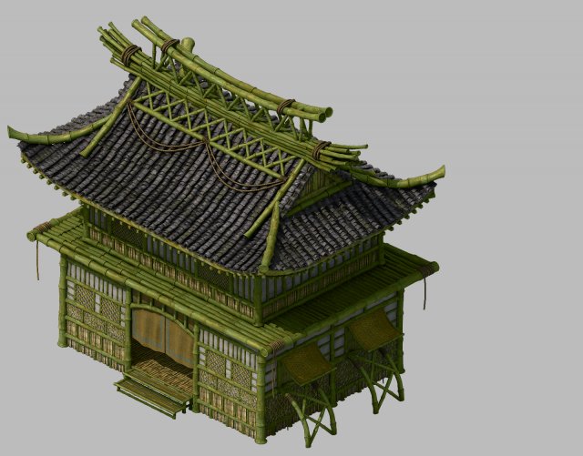 building - wo hill road building 02 3Dモデル .c4d .max .obj .3ds .fbx .stl .blend 