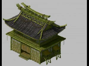 gedung - gedung jalan bukit wo 02 Model 3D