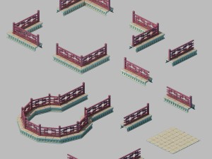 architecture - brothels - platform ground 01 3D-Modell