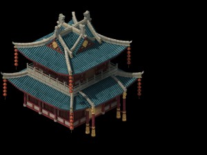 building - inn - hotel 01 Model 3D