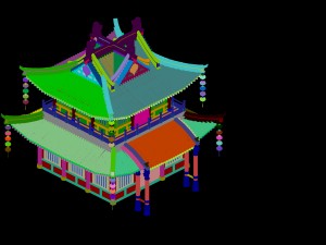 building - inn - hotel 01 Model 3D