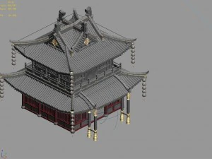 building - inn - hotel 01 3D Model