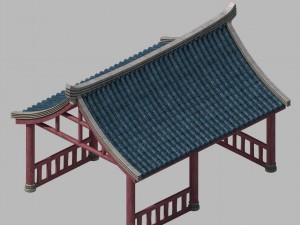 building - gazebo 2709 3D मॉडल