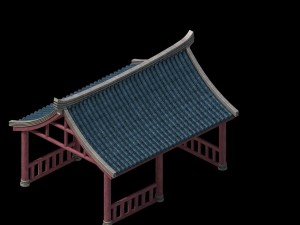 building - gazebo 2709 3Dモデル