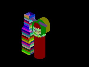 building accessories - stairs 2701 3D-Modell